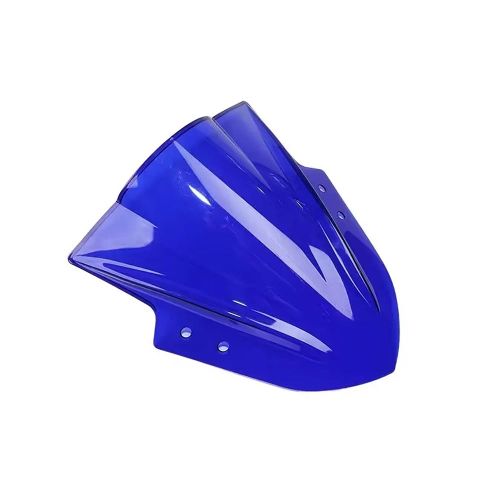 Parabrisas Azul para Motocicleta de PC Resistente al Viento y Polvo | SKU MWPJ-C011