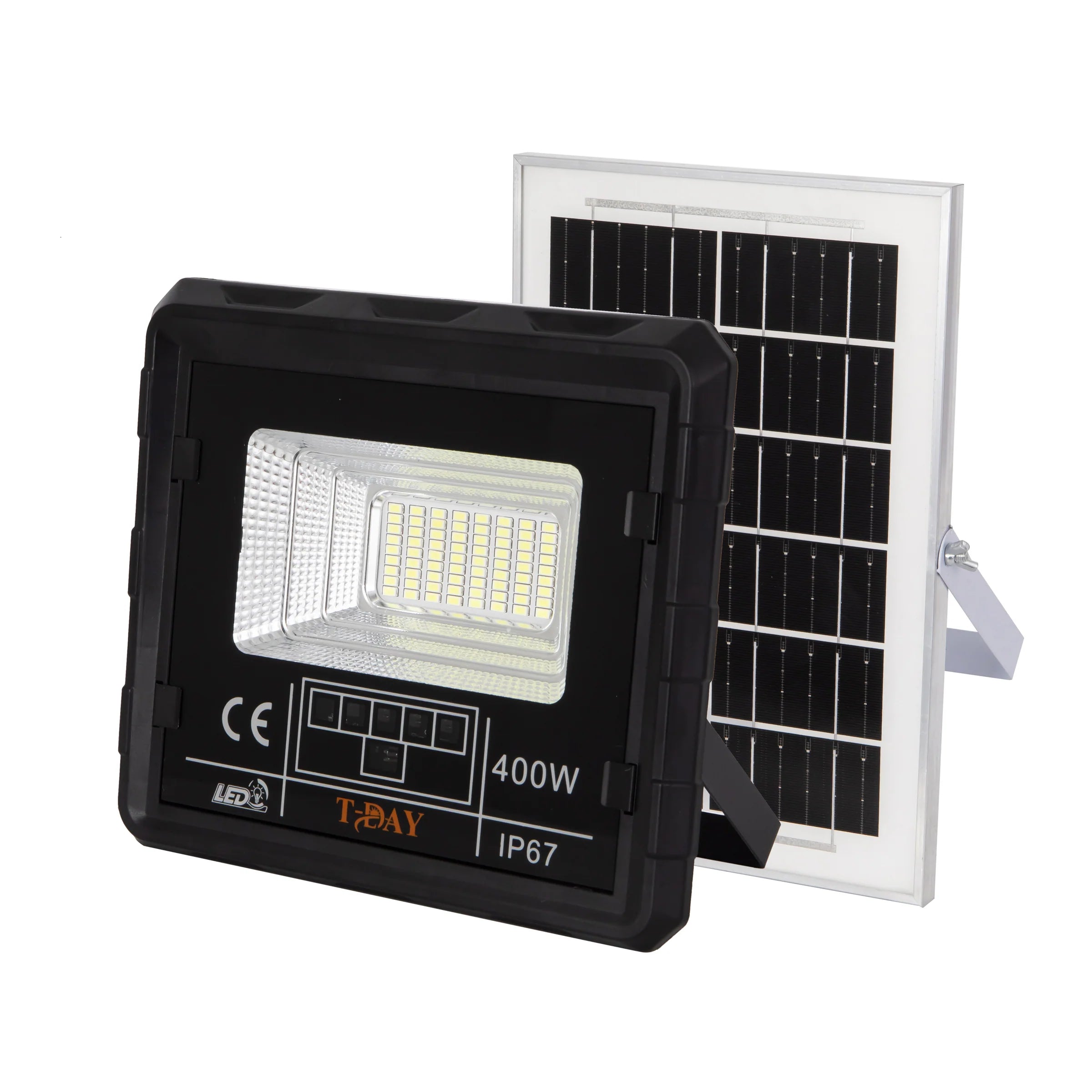 T-DAY Reflector Solar LED 400W en ABS con Control Remoto