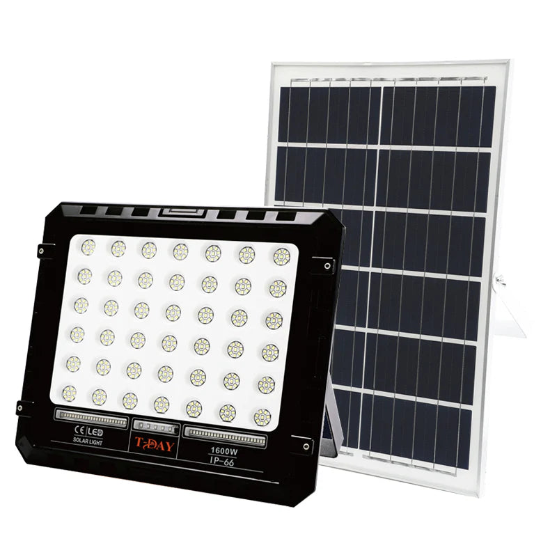 T-DAY Reflector Solar LED 1600W en ABS con Control Remoto