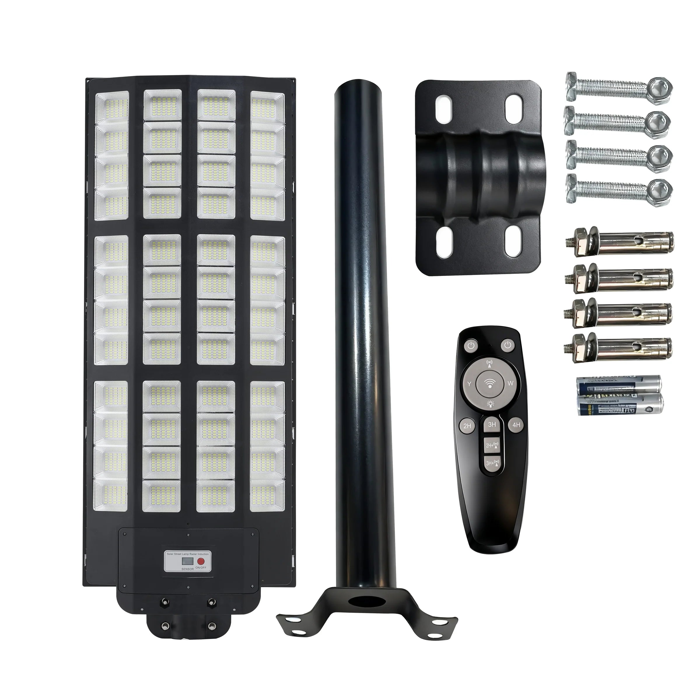 T-DAY Lámpara Solar LED 8000W para Exterior con Control Remoto