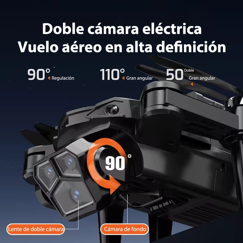 Drone S12 con Cámara 4K, GPS, Motor Brushless y Evitación de Obstáculos Infrarroja