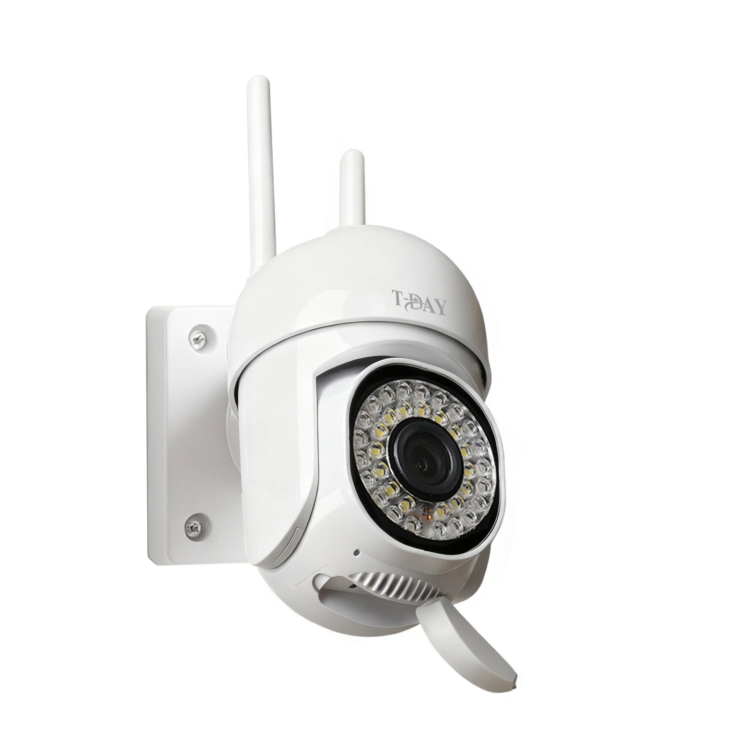 Cámara de Seguridad WiFi Impermeable TDAY FSJK-A004 con Visión Nocturna y Detección de Movimiento