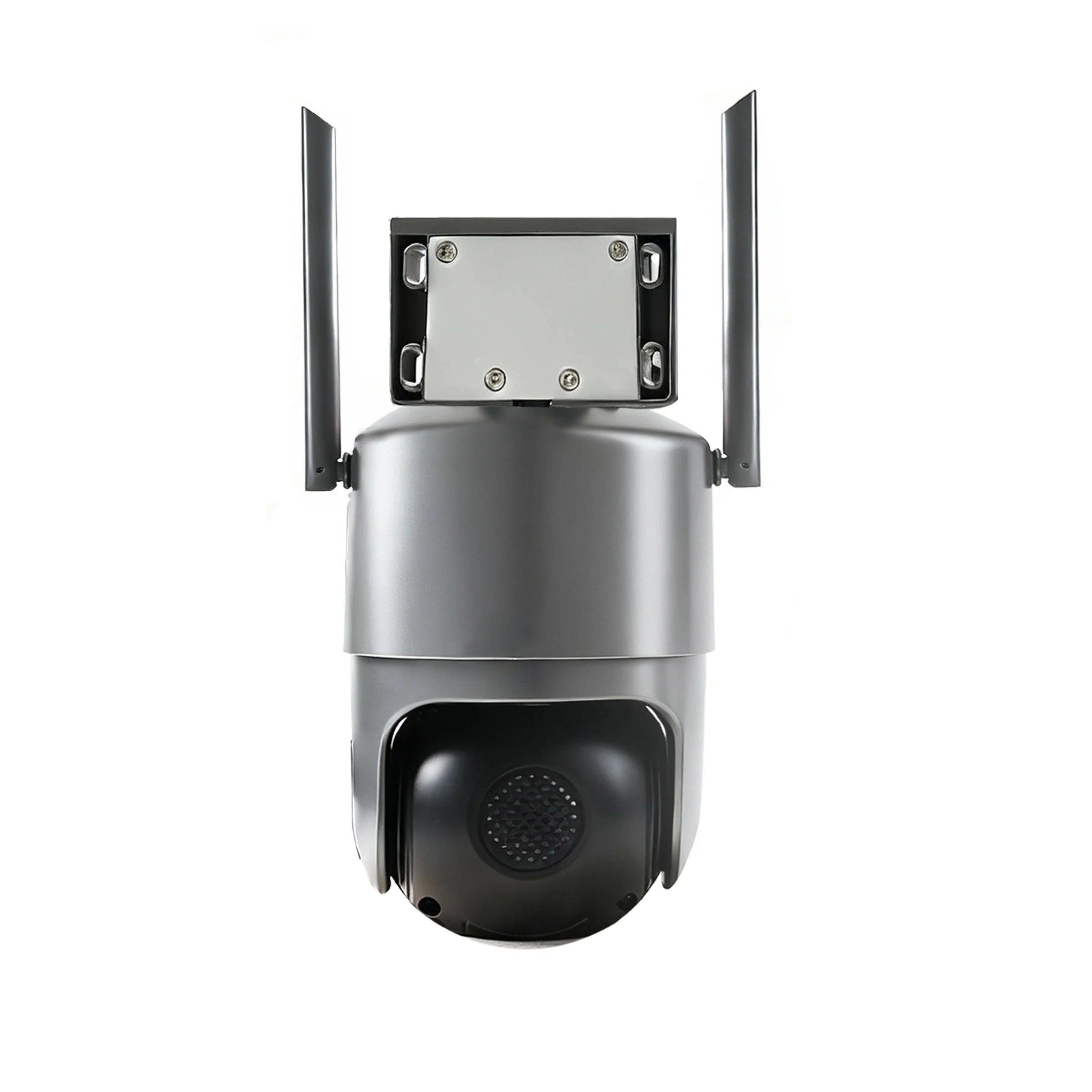 T-DAY Cámara de Seguridad Q10-1 con Tres Lentes, Visión Nocturna LED y Audio Bidireccional