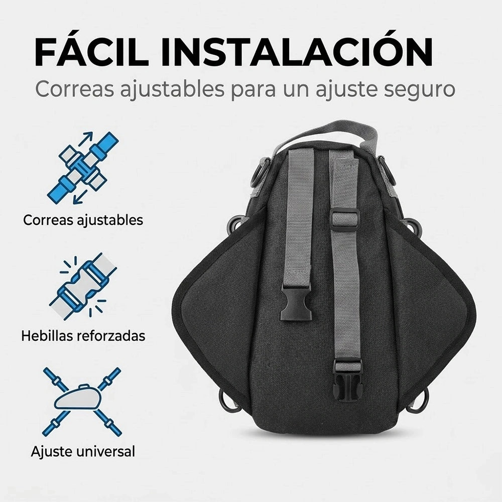 Bolsa de Tanque para Moto Impermeable con Ventana Táctil