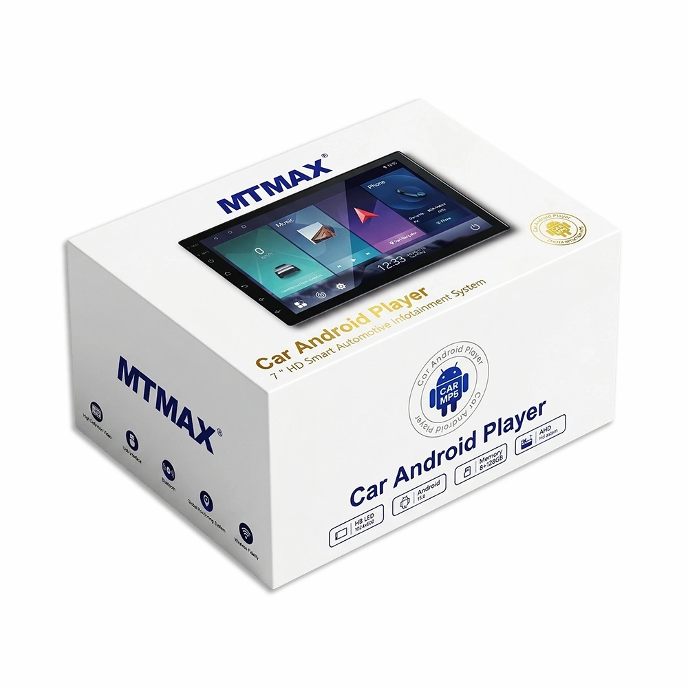 Reproductor MP5 para Auto 7” con CarPlay y Android Auto, GPS y Bluetooth