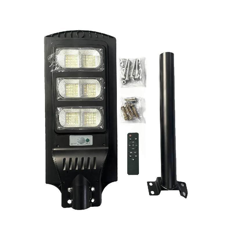 T-DAY Lámpara Solar LED Integrada 1200W para Patio Exterior con Sensor de Movimiento
