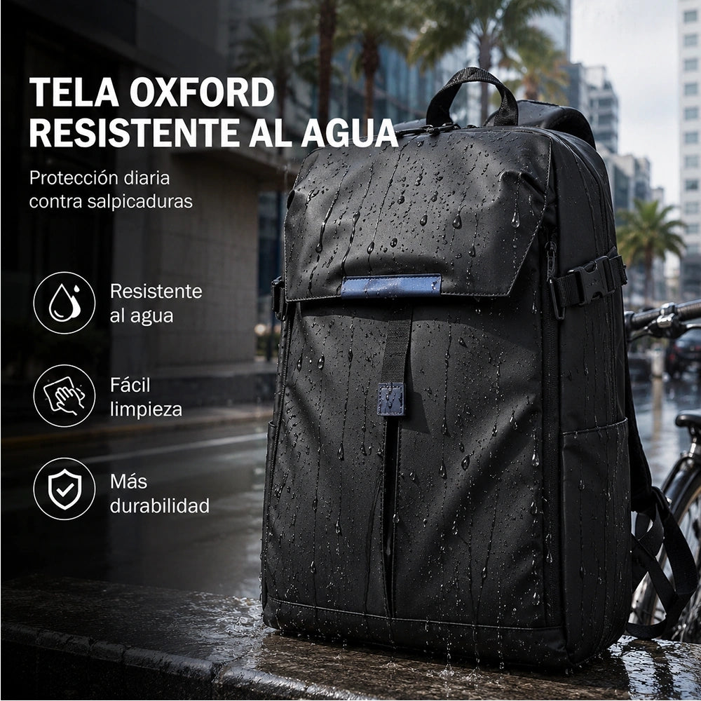 17.3" Laptop Backpack with Reflective Strip Lightweight Bag