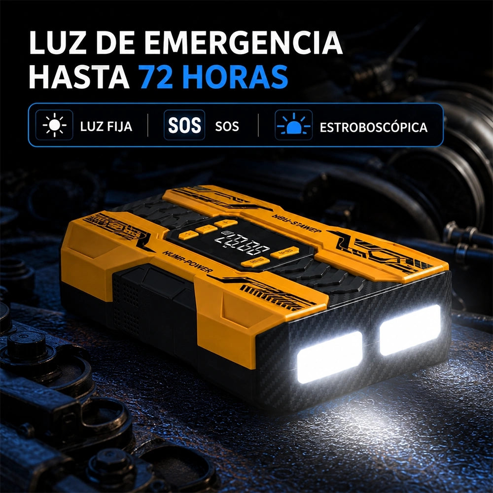 Arrancador DEEMASO CYD19 con compresor de aire 12V