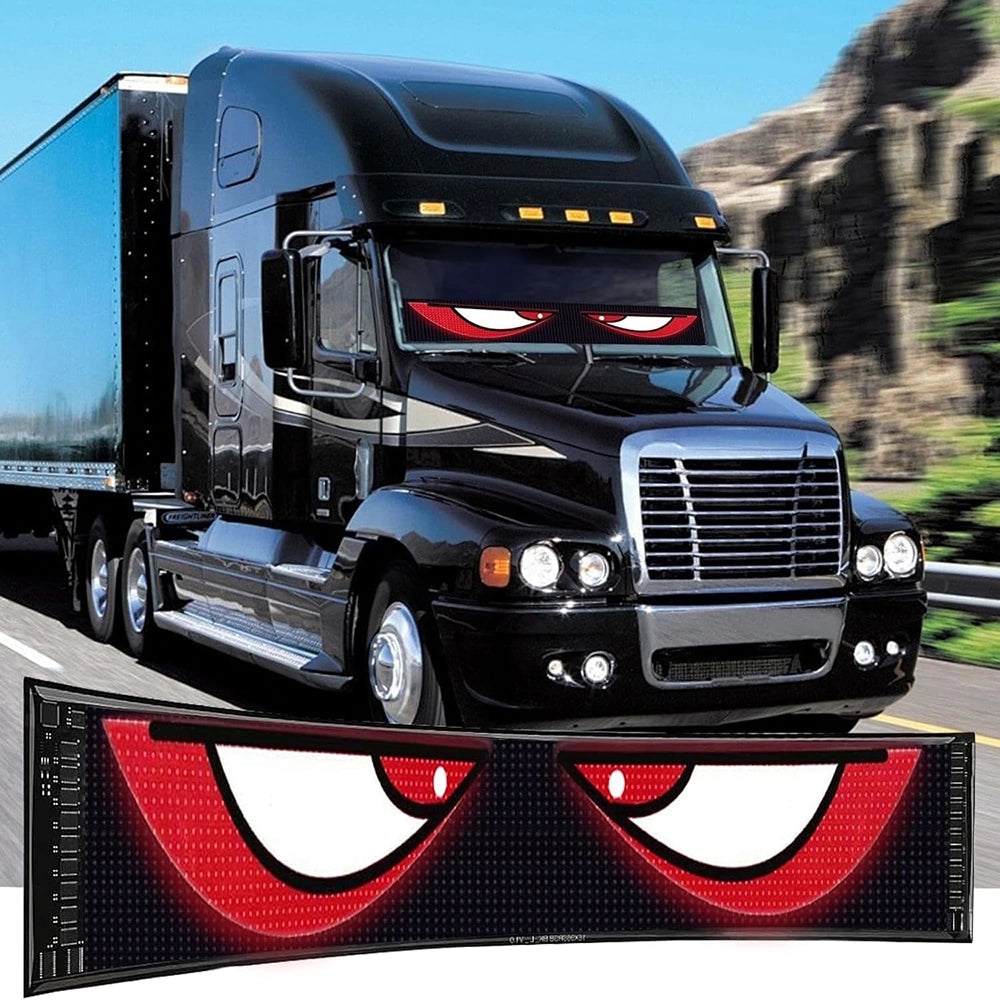 Pantalla LED para Auto con Texto y Animaciones Personalizadas