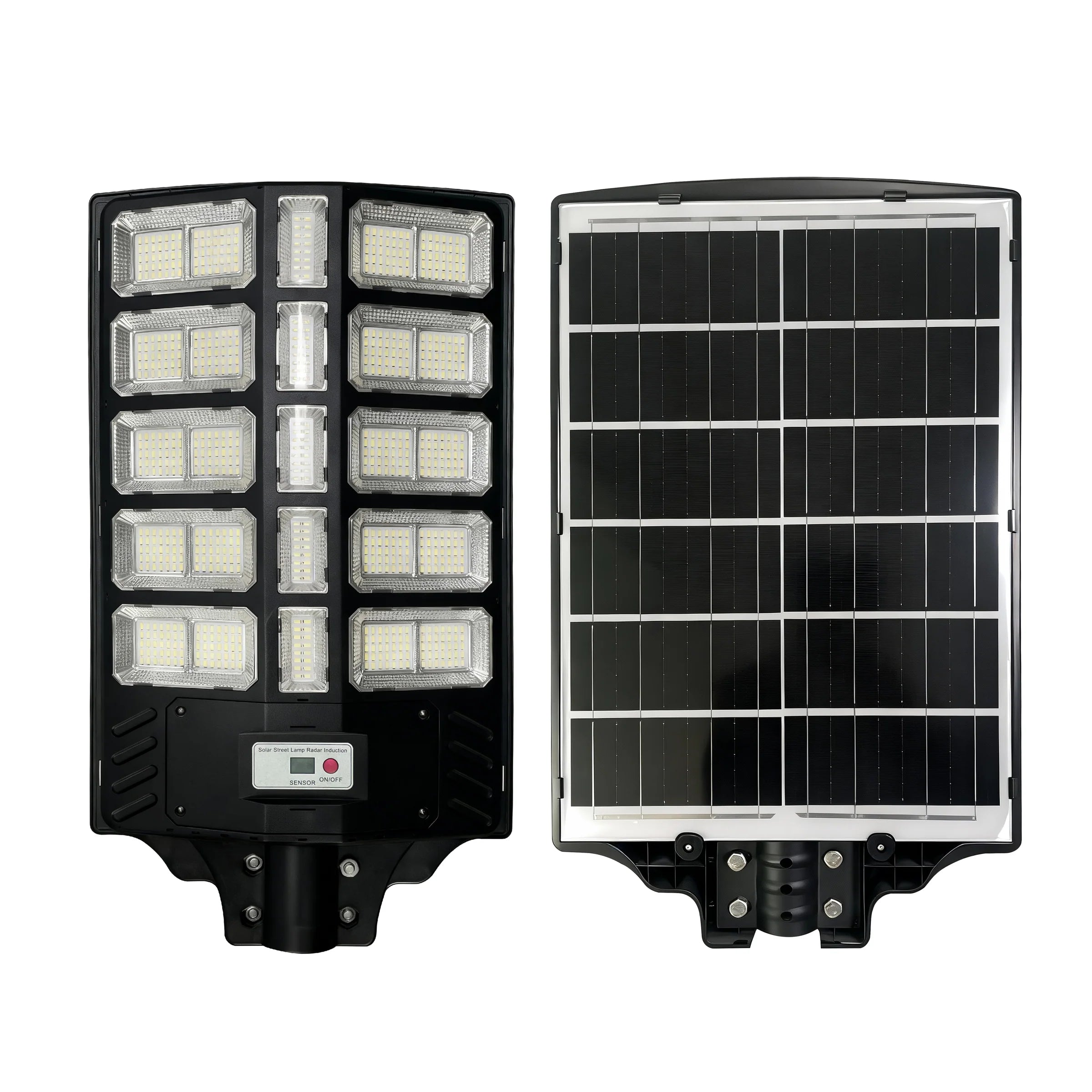 T-DAY Lámpara Solar LED 3000W de Ángulo Amplio para Exterior con Sensor de Movimiento