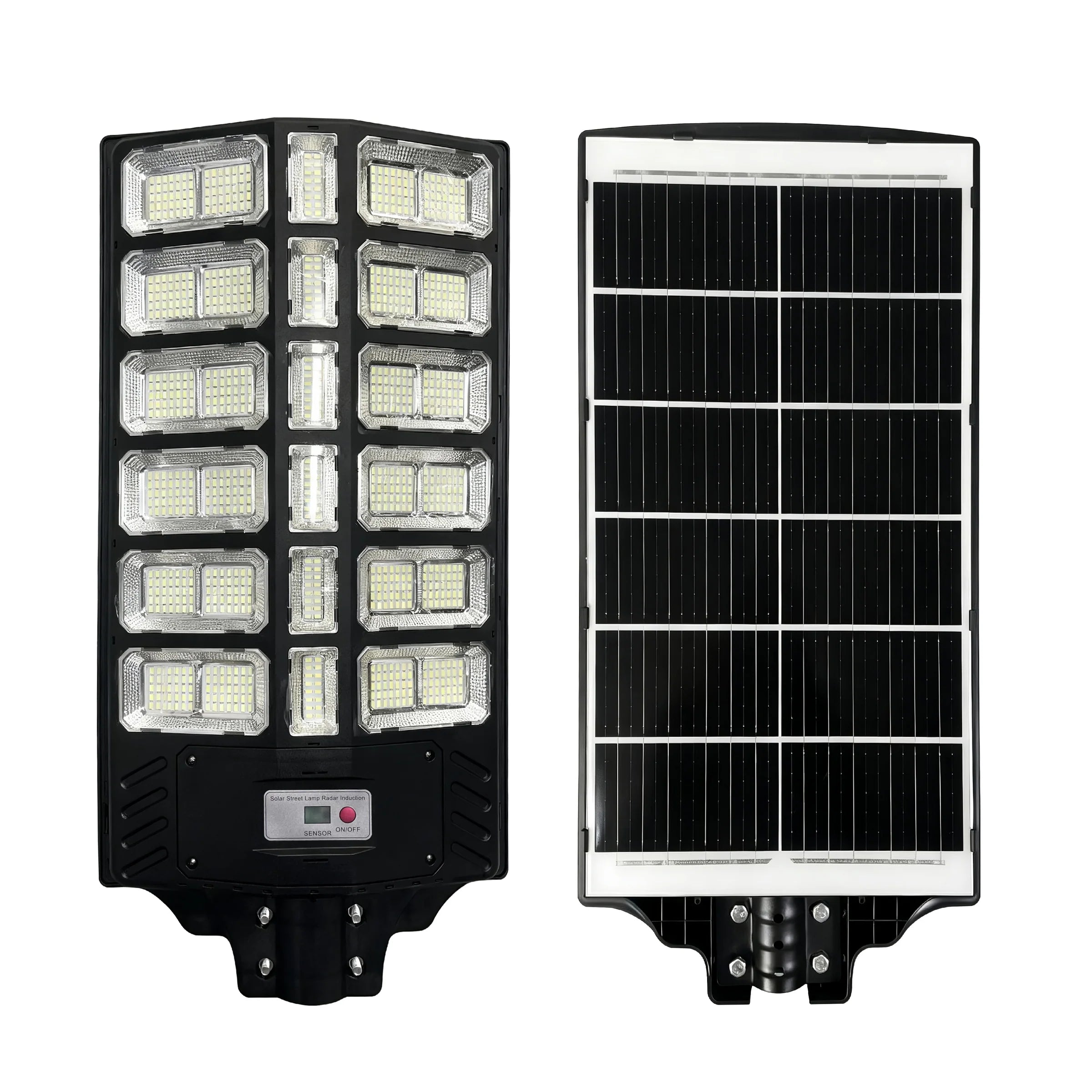 T-DAY Lámpara Solar LED 4000W de Ángulo Amplio para Exterior con Sensor de Movimiento