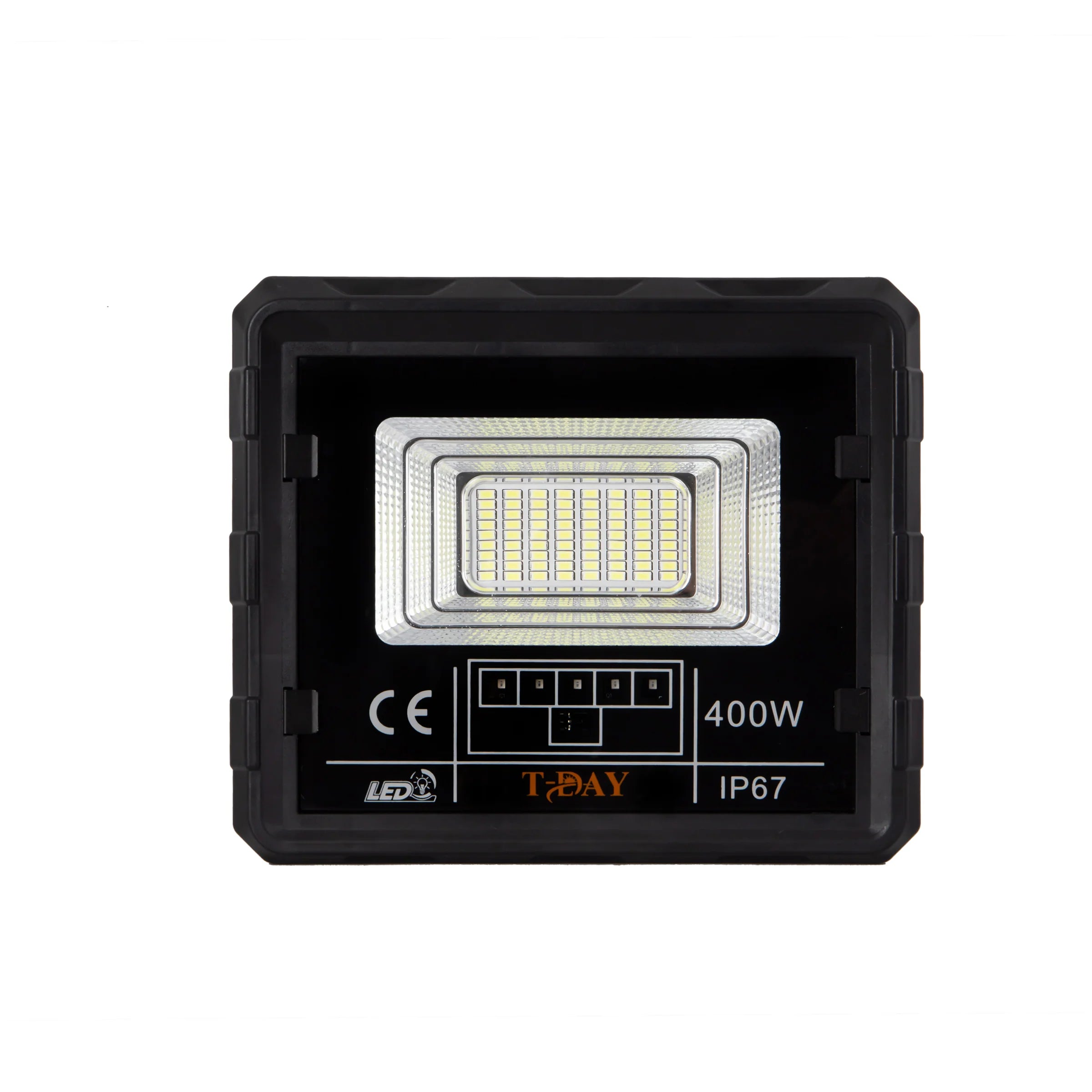 T-DAY Reflector Solar LED 400W en ABS con Control Remoto